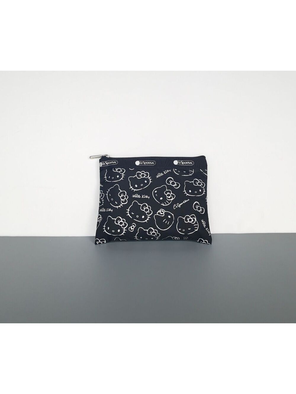 LeSportsac x Hello Kitty Black Zipper Pouch NWOT